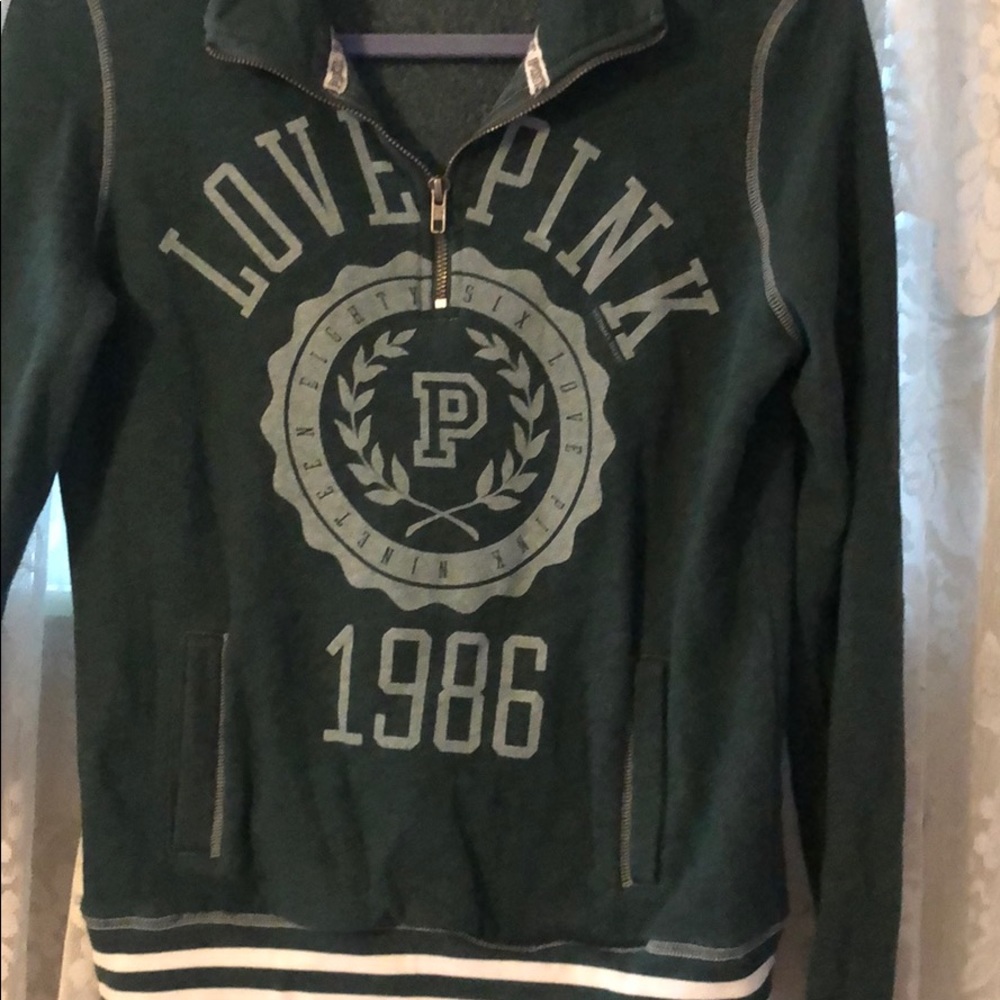 Pink Victoria Secret sweatshirt